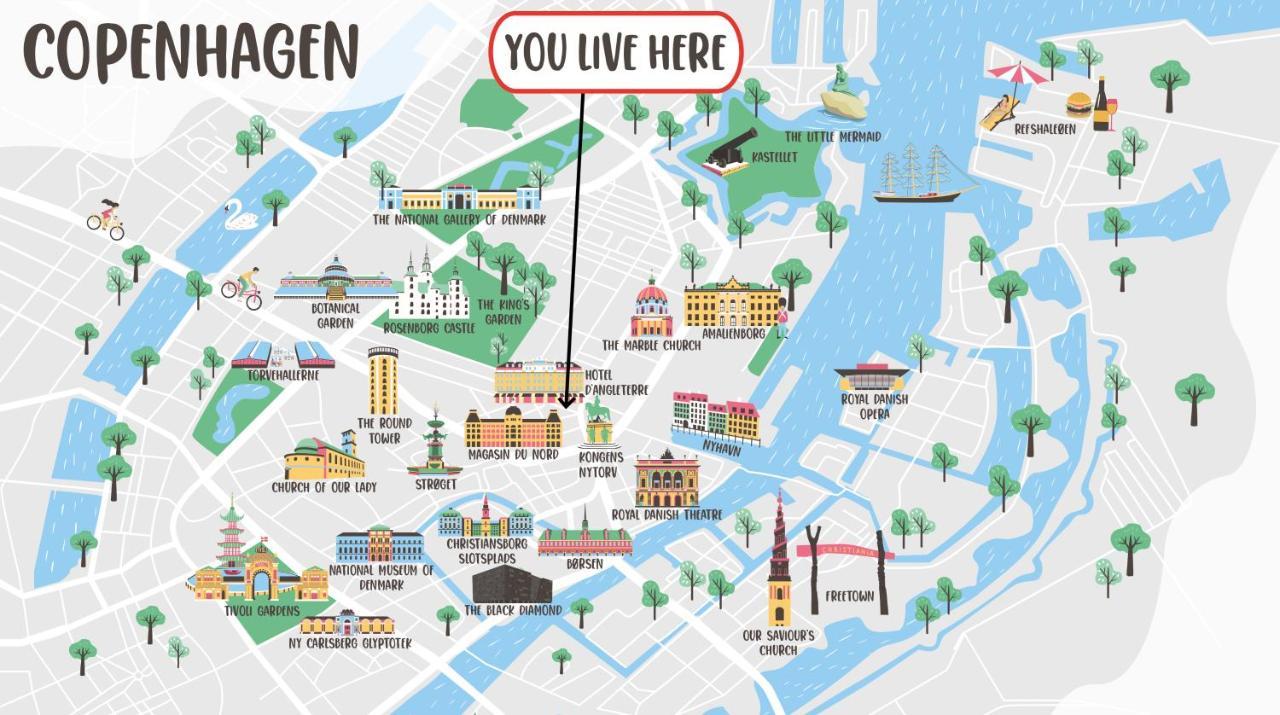 Rustic & Cozy 2Br In Heart Of Cph City By Stroget 코펜하겐 외부 사진